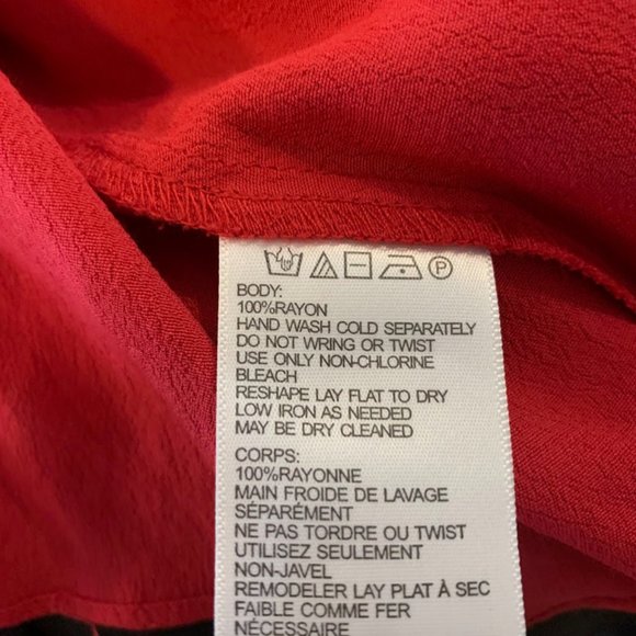 1940s VINTAGE-STYLE Red Mini Dress from Urban Outfitter's Cooperative line - Picture 12 of 12